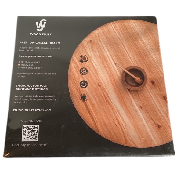 Woodstuff Premium Cheese Board - Picture 4 of 8